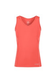 Womens/Ladies Varey Active Undershirt - Neon Peach - Neon Peach