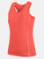 Womens/Ladies Varey Active Undershirt - Neon Peach