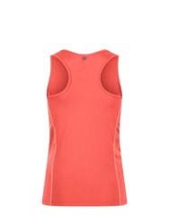 Womens/Ladies Varey Active Undershirt - Neon Peach