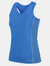 Womens/Ladies Varey Active Undershirt - Sonic Blue