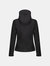 Womens/Ladies Venturer 3 Layer Membrane Soft Shell Jacket - Black