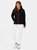 Womens/Ladies Venturer Hooded Soft Shell Jacket - Black/Classic Red - Black/Classic Red