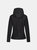 Womens/Ladies Venturer Hooded Soft Shell Jacket - Black/Classic Red