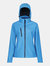 Womens/Ladies Venturer Hooded Soft Shell Jacket - French Blue/Navy