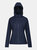 Womens/Ladies Venturer Hooded Soft Shell Jacket - Navy
