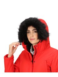 Womens/Ladies Voltera Heated Waterproof Jacket - Code Red