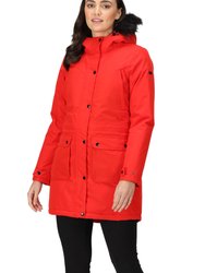 Womens/Ladies Voltera Heated Waterproof Jacket - Code Red - Code Red