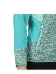 Womens/Ladies Walbury III Full Zip Fleece Jacket - Ocean Wave/Turquoise