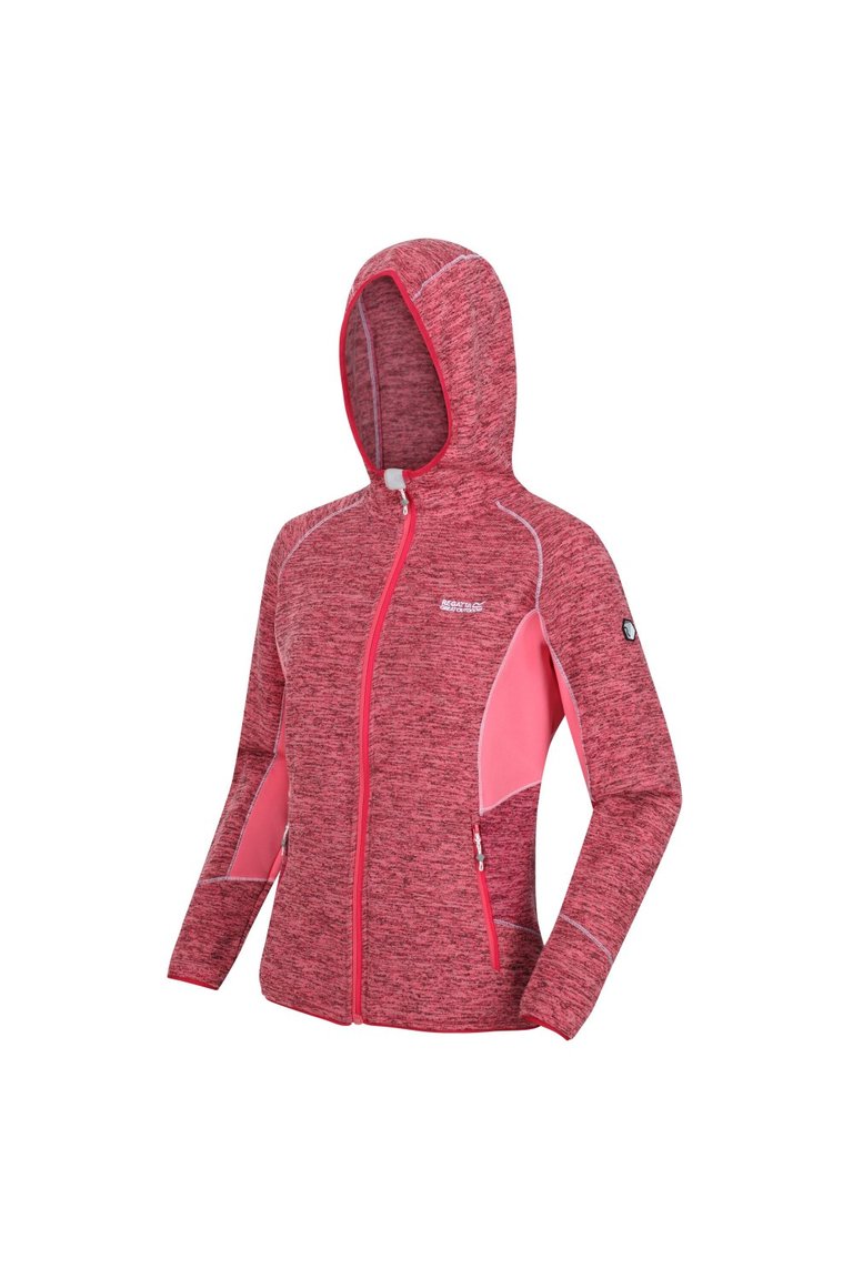 Womens/Ladies Walbury III Full Zip Fleece Jacket - Tropical Pink/Rethink Pink