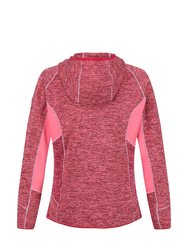 Womens/Ladies Walbury III Full Zip Fleece Jacket - Tropical Pink/Rethink Pink