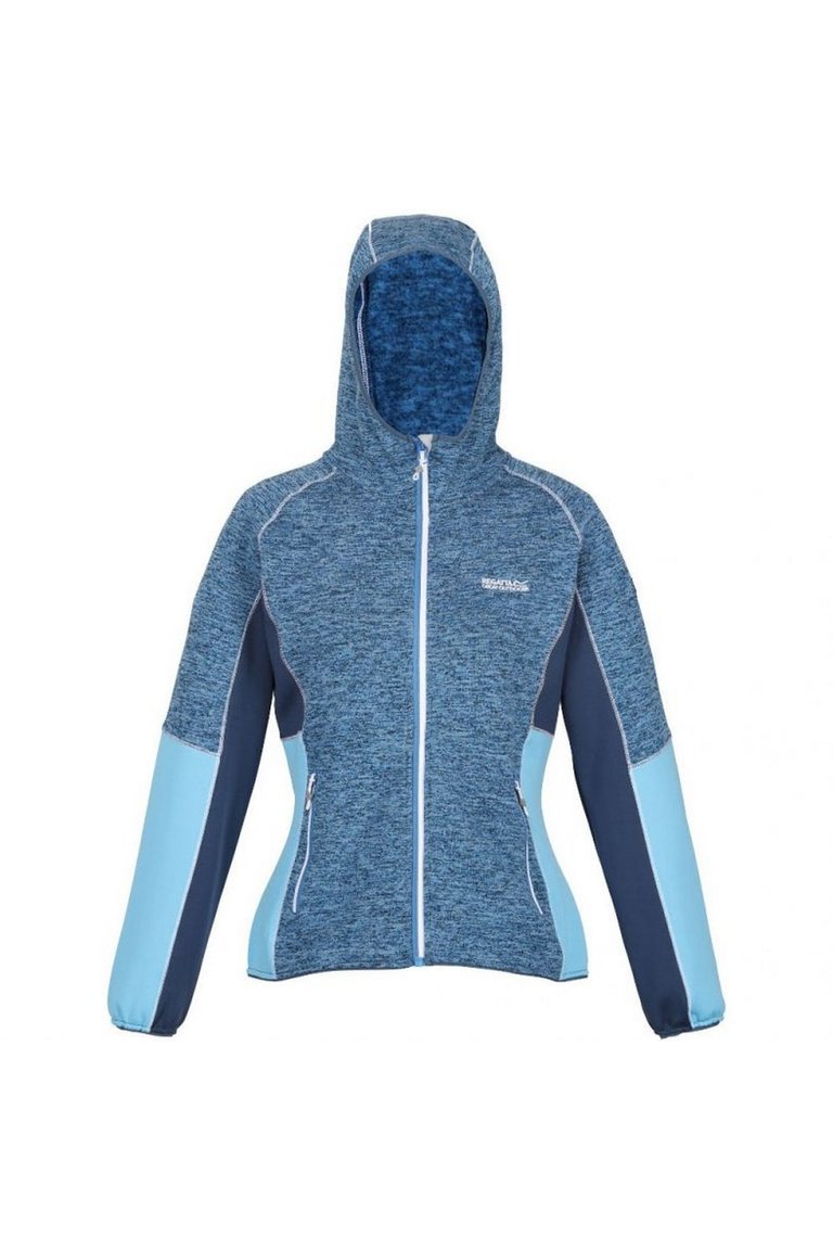 Womens/Ladies Walbury IV Lightweight Fleece Jacket - Vallarta Blue/Ethereal