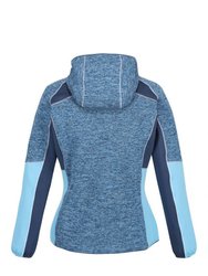 Womens/Ladies Walbury IV Lightweight Fleece Jacket - Vallarta Blue/Ethereal