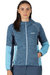 Womens/Ladies Walbury IV Lightweight Fleece Jacket - Vallarta Blue/Ethereal - Vallarta Blue/Ethereal