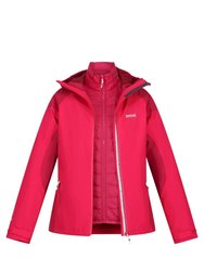 Womens/Ladies Wentwood VII 2 In 1 Waterproof Jacket - Pink Potion/Berry Pink - Pink Potion/Berry Pink