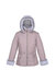 Womens/Ladies Willabella Faux Fur Trim Jacket - Lilac Chalk - Lilac Chalk