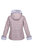 Womens/Ladies Willabella Faux Fur Trim Jacket - Lilac Chalk