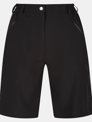 Womens/ladies Xert Stretch Shorts - Black - Black
