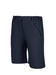 Womens/ladies Xert Stretch Shorts - Navy
