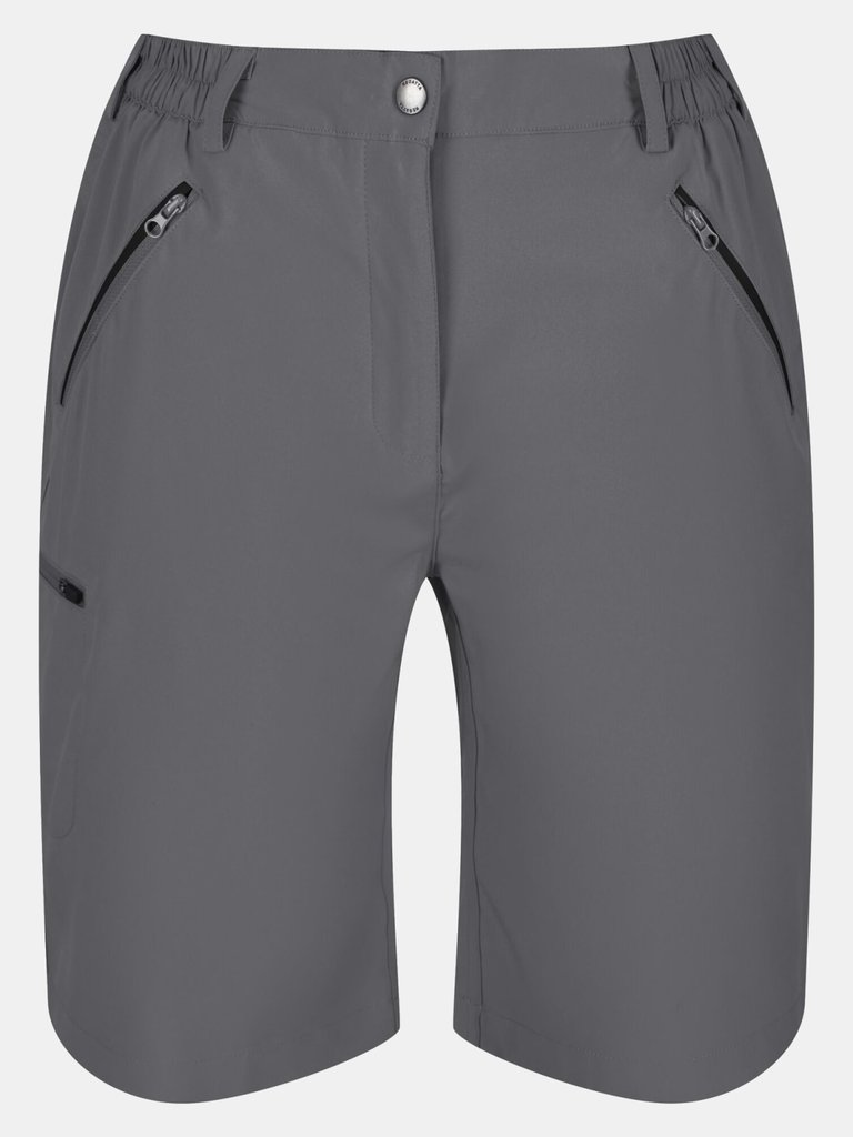 Womens/Ladies Xert Stretch Shorts - Seal Grey - Seal Grey