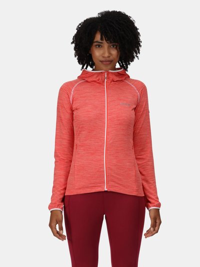 Regatta Womens/Ladies Yonder Full Zip Hoodie - Neon Peach product