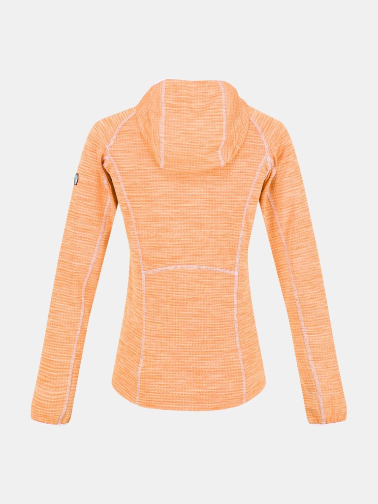 Womens/Ladies Yonder Full Zip Hoodie - Papaya