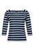 Womens Polexia Stripe T-Shirt - Navy/White