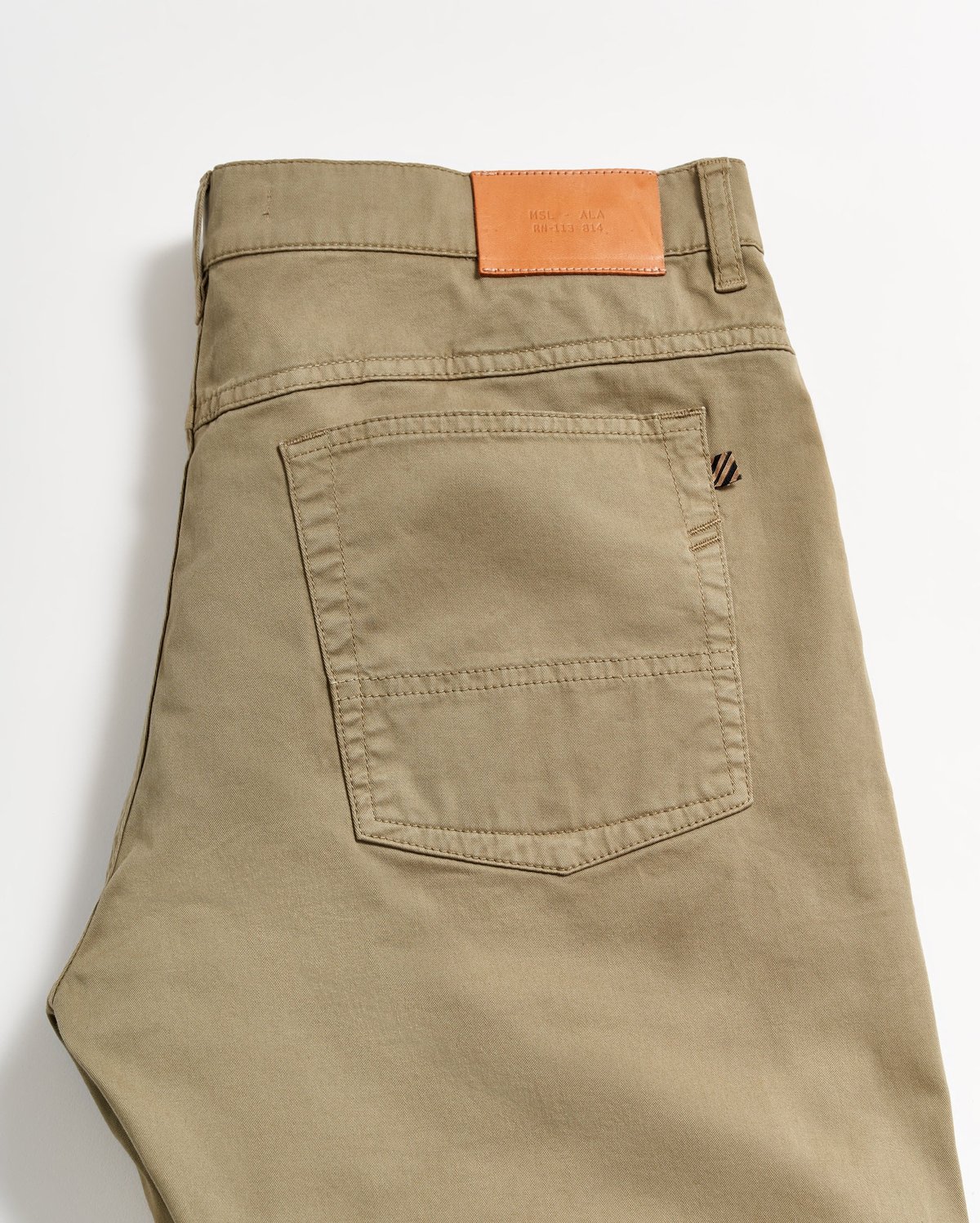 Billy Reid 5 Pocket Pant Moss Green