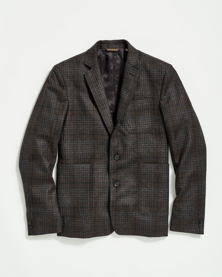 Billy Reid Dark Brown Archie Jacket Dark Brown Verishop