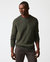 Fisherman Rib Crew Sweater - Olive - Olive