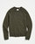 Fisherman Rib Crew Sweater - Olive