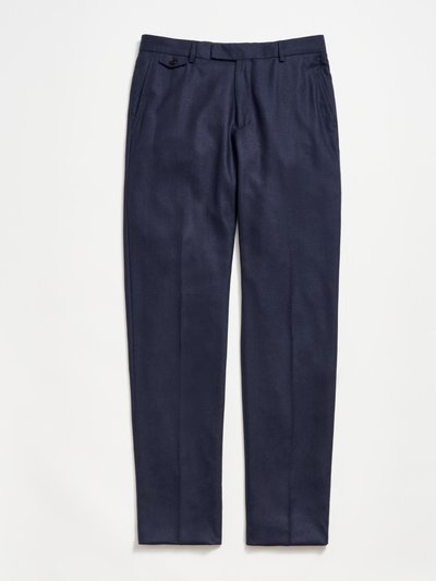 Billy Reid Flat Front Trouser - Dark Navy product