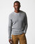 Mini Waffle Crew Sweatshirt - Grey