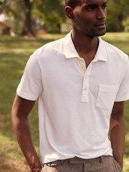 Pique Pensacola Polo T-Shirt - Natural