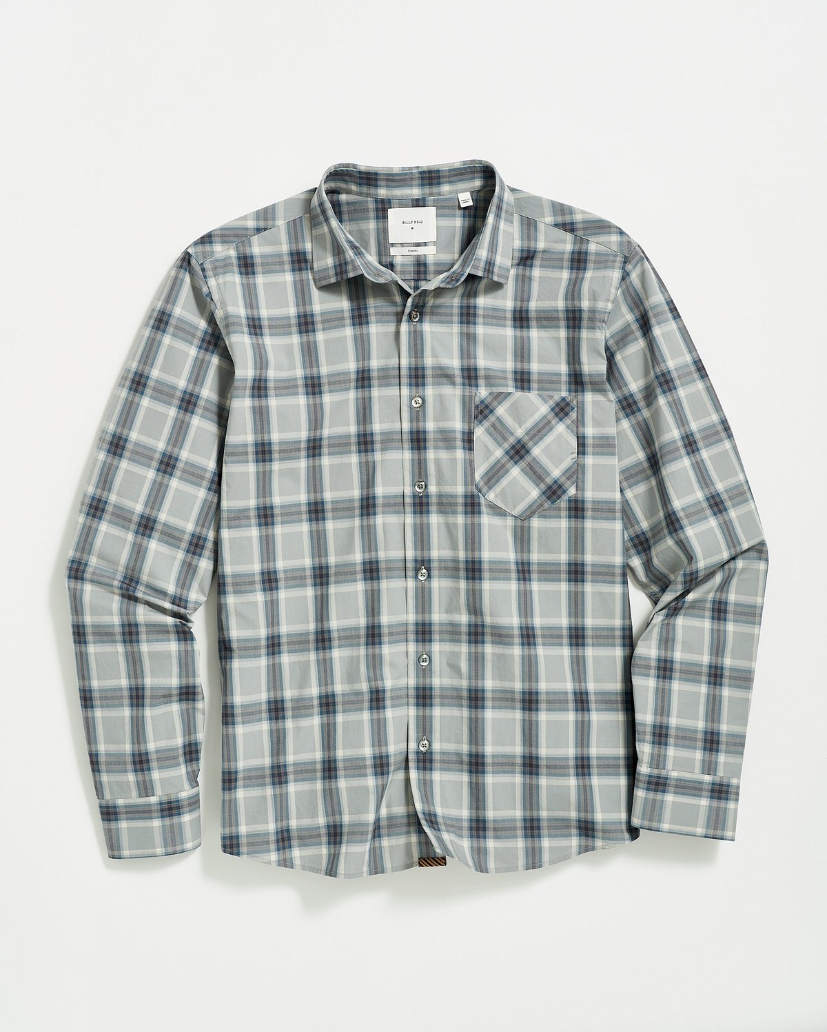 Billy Reid Grey Blue Plaid John T Shirt Verishop