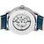 Reign Belfour Automatic Skeleton Leather-Band Watch