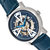 Reign Belfour Automatic Skeleton Leather-Band Watch