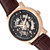 Reign Belfour Automatic Skeleton Leather-Band Watch