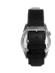 Reign Francis Leather-Band Watch w/Date