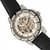 Reign Philippe Automatic Skeleton Leather-Band Watch