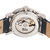 Reign Stavros Automatic Skeleton Leather-Band Watch