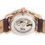 Reign Stavros Automatic Skeleton Leather-Band Watch