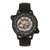 Reign Thanos Automatic Leather-Band Watch - Black/White