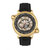 Reign Thanos Automatic Leather-Band Watch - Gold/Black