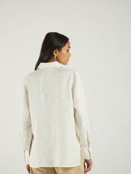 The Summer Shirt- Shell Off - White