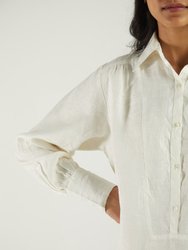 The Summer Shirt- Shell Off - White