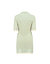 Light Weight Short Sleeve Button Up Cotton Knit Tennis Dress