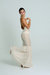 Open Back Cotton Crochet Dress Sand on Sand