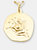 Aquarius Zodiac Necklace - Gold