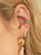 Baguette Hoop Earrings