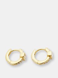 Baguette Hoop Earrings